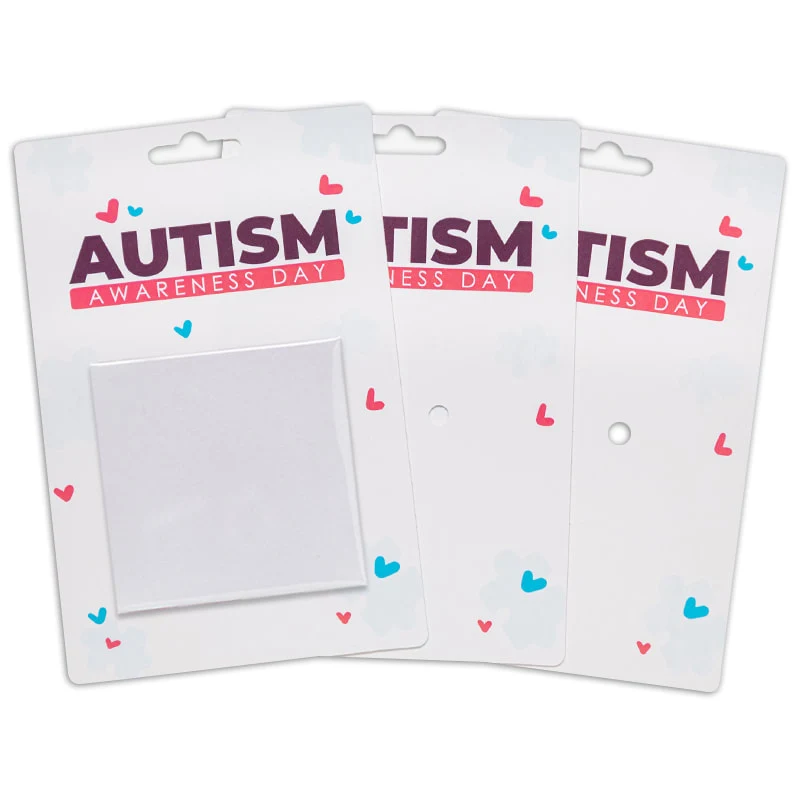 2.5" Square X 1 Button Packs 1