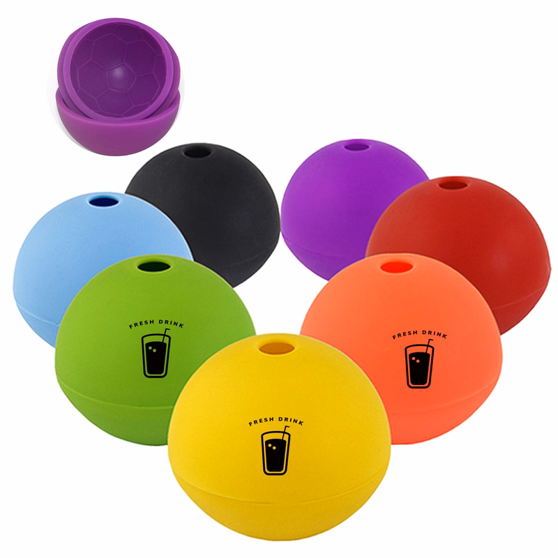 MOQ 50 Silicone Ice Hockey Puck Mold for Ice Cubes