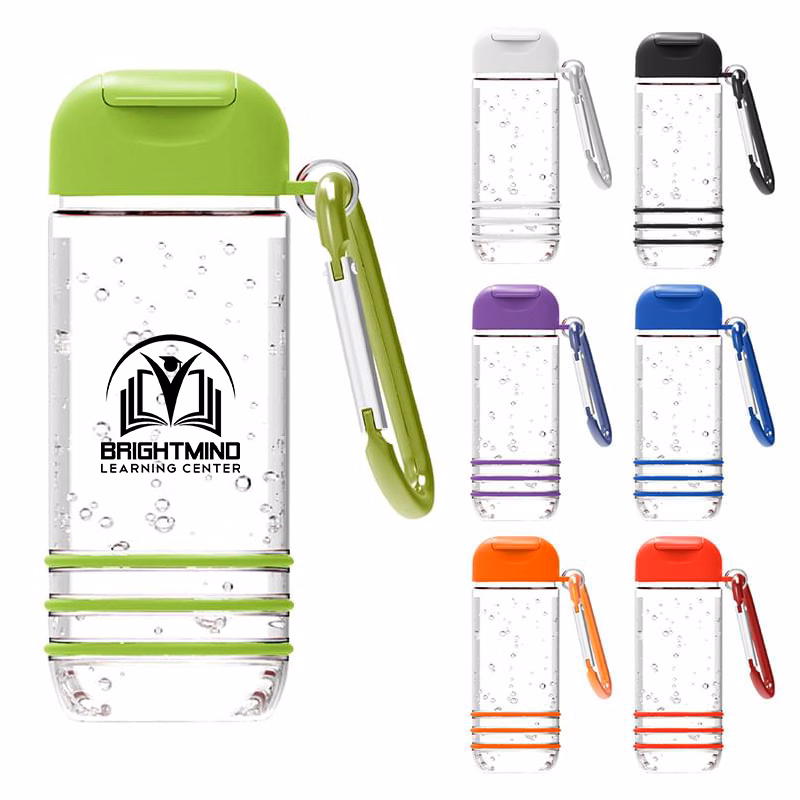 Color Burst 1 Oz. Hand Sanitizer With Carabiner