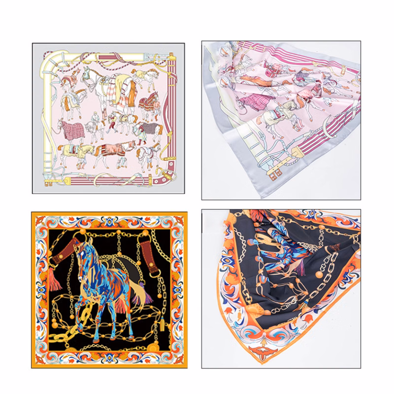 Custom Print Comfort Silk Scarf