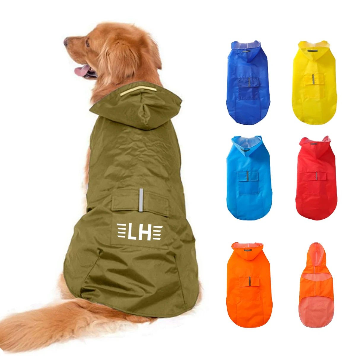 Pet Waterproof Raincoat 1