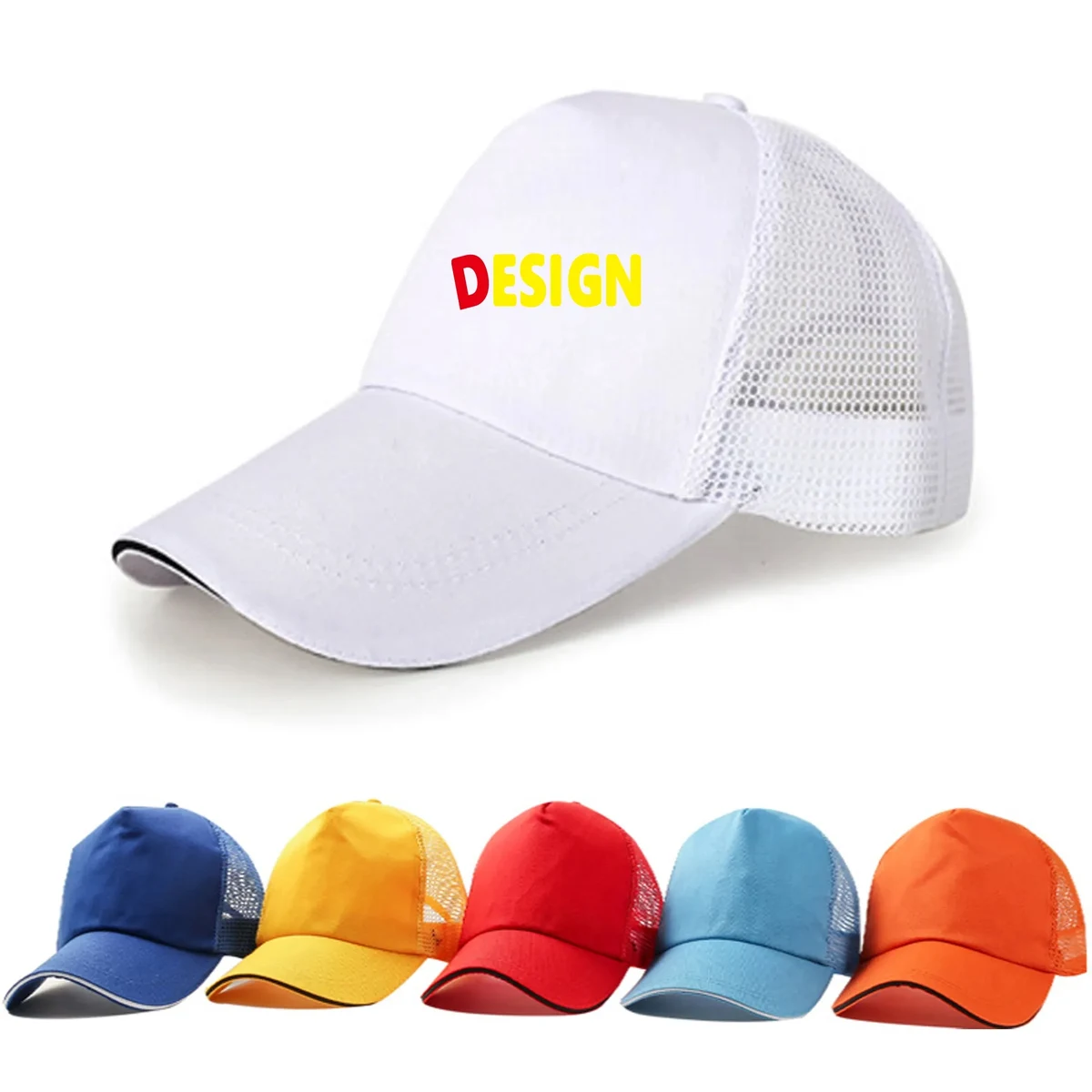Mesh Sun Cap For Adults Golf Hat 1