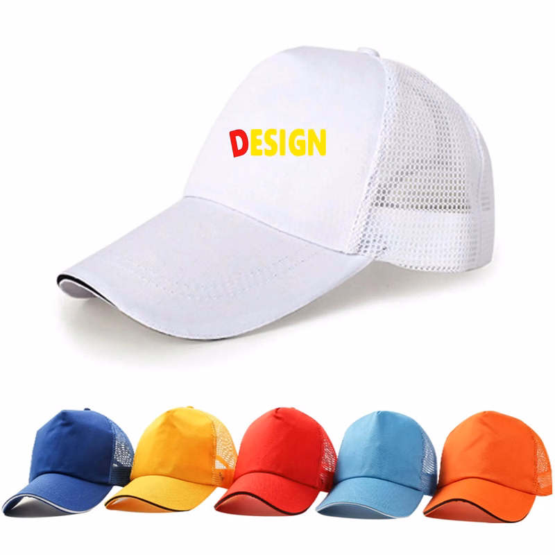 Mesh Sun Cap For Adults Golf Hat