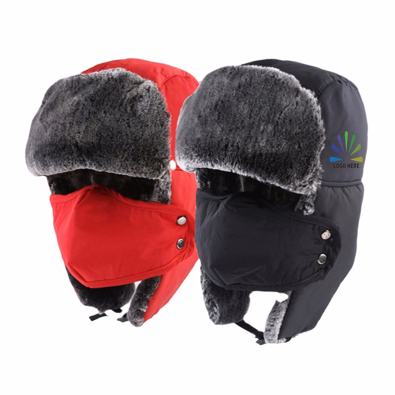 Thick Winter Hat with Mask