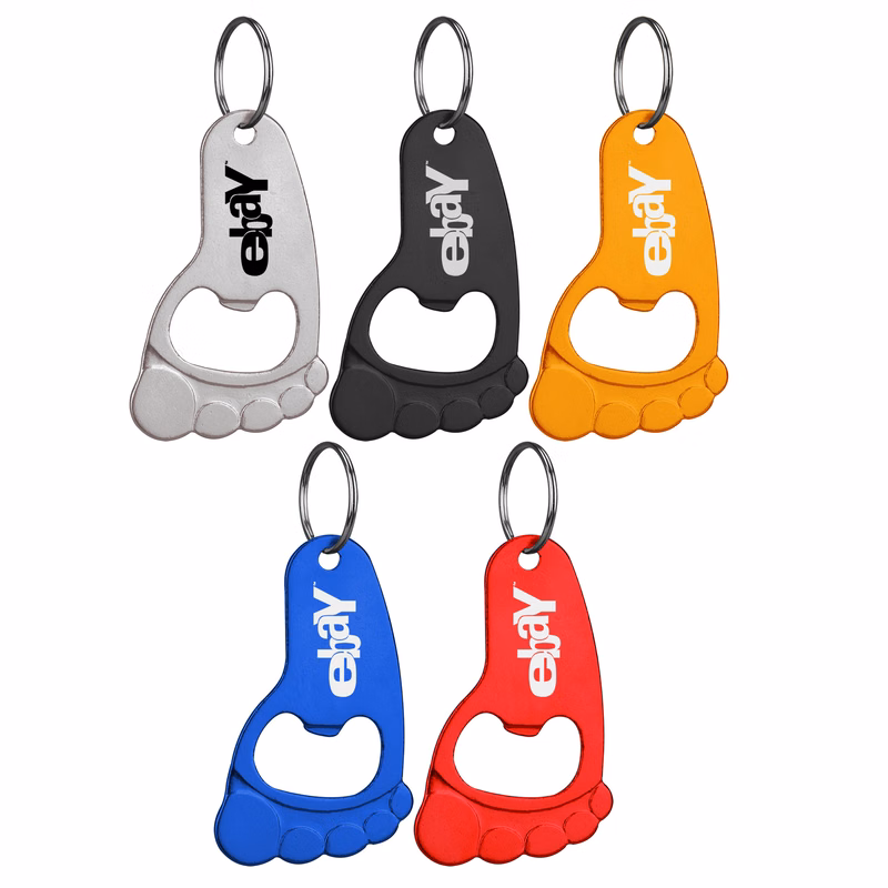 Foot Shaped Bottle Opener Key Holder