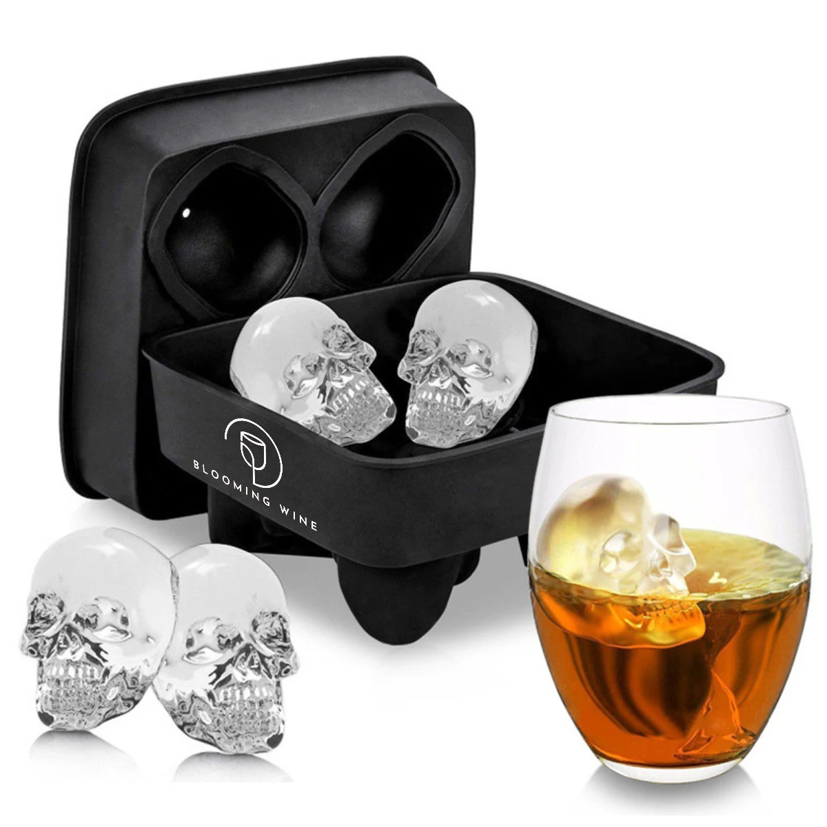 Ice Cube TrayWith Skull-shaped 1