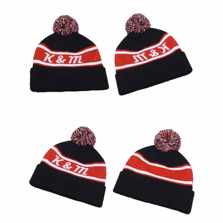 Knit Pom Beanie Hat