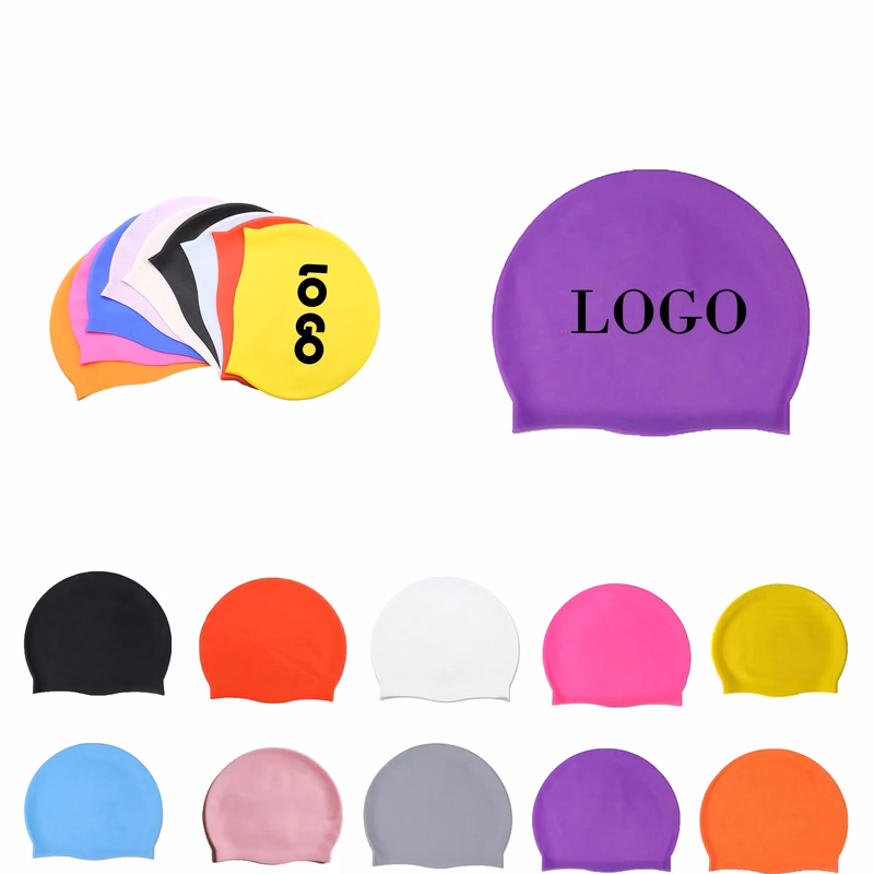 Professional Silicone Waterproof Swimming Cap