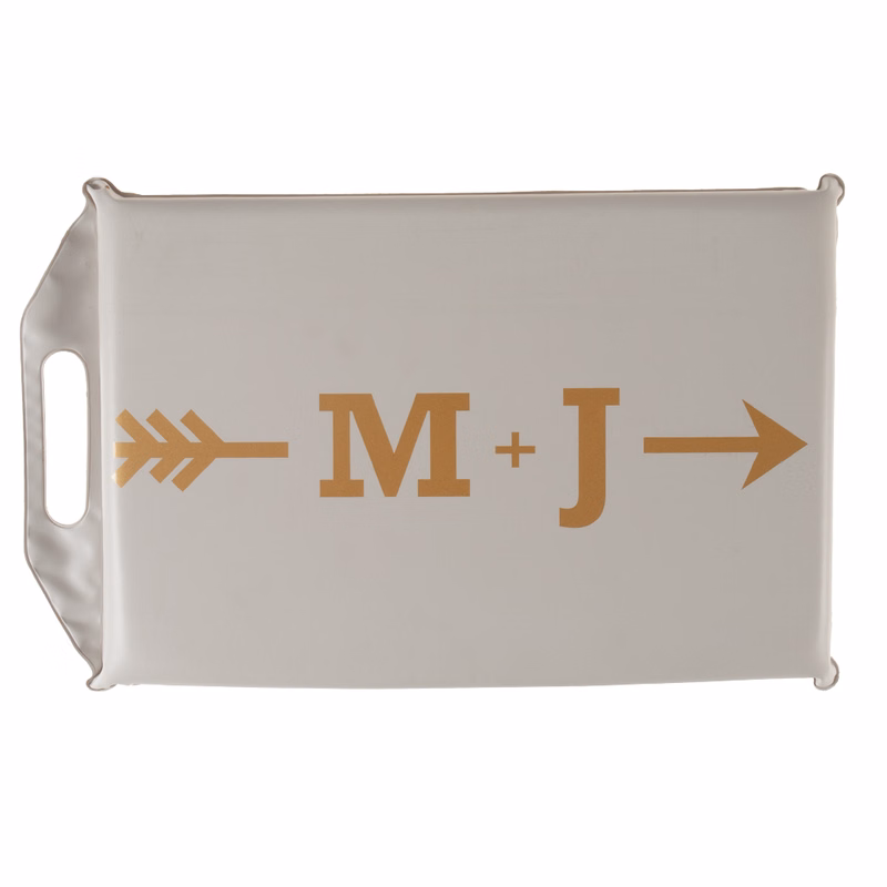10" x 15" Custom Wedding Seat Cushions