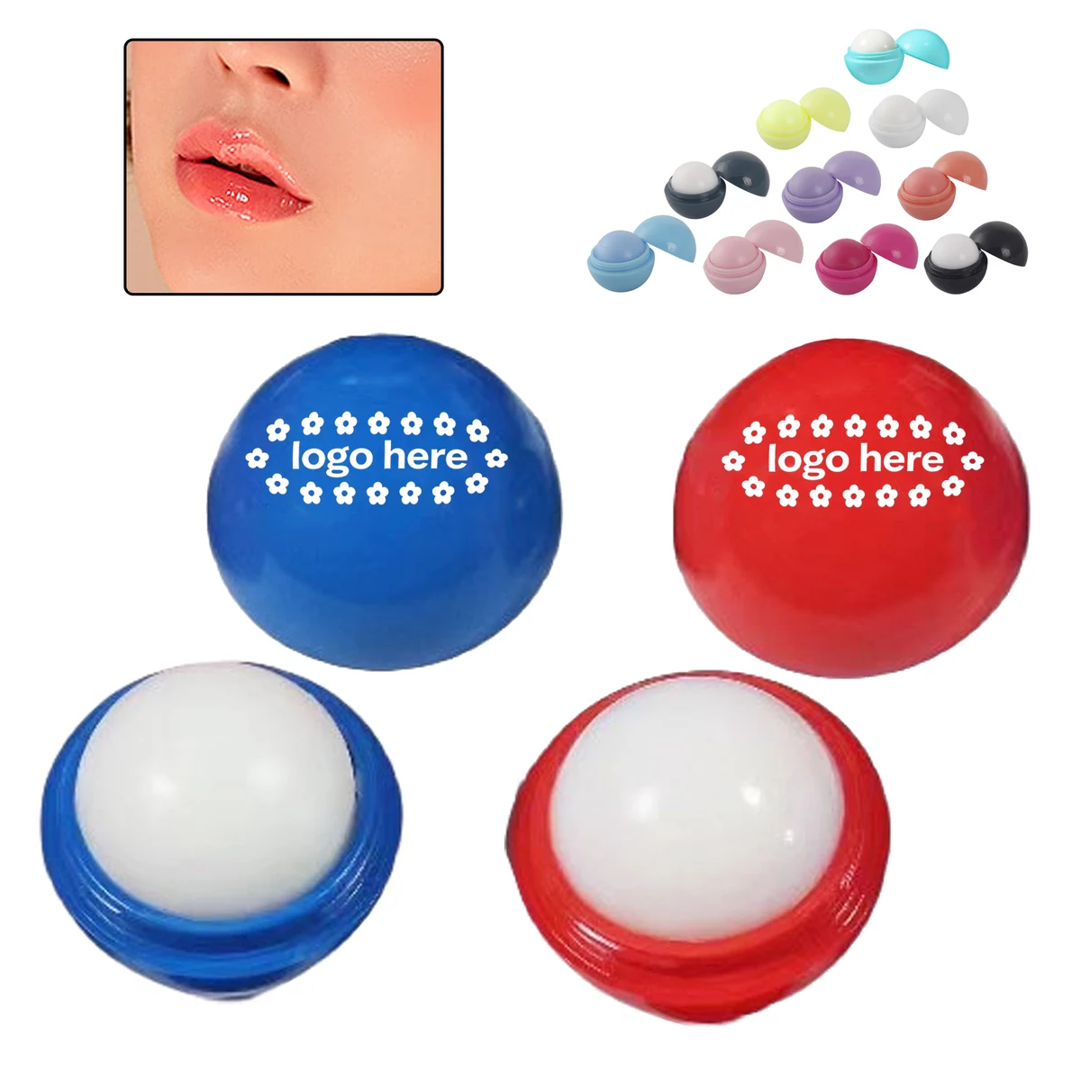 Personalized Fruit Lip Balm 1