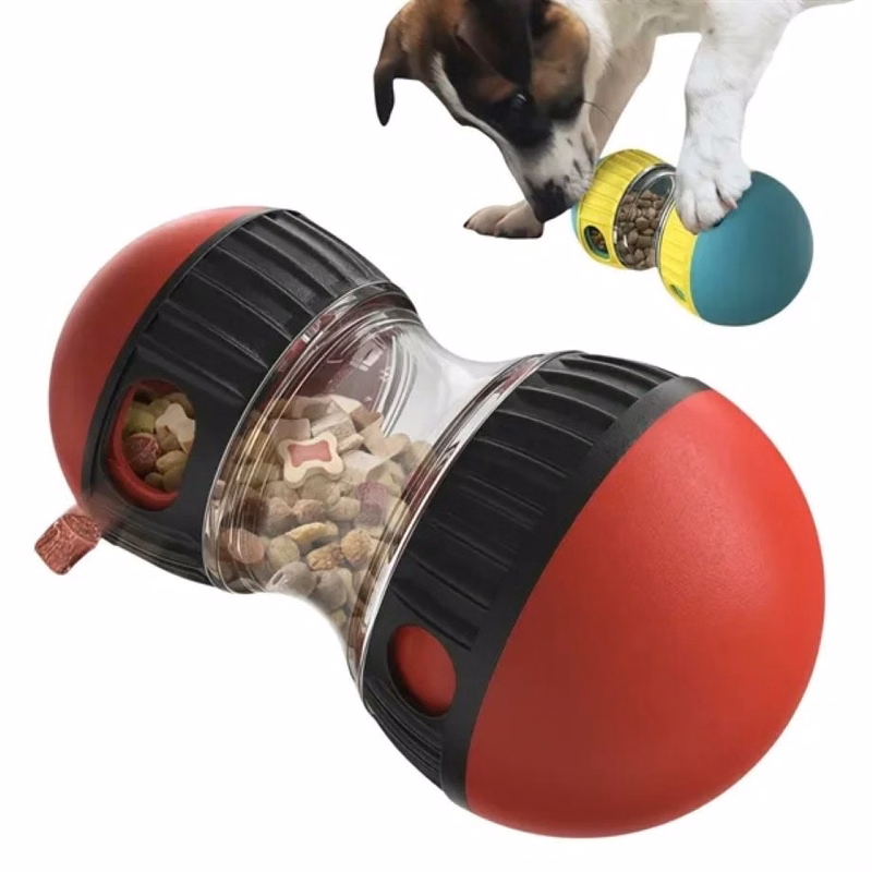 Smart Dog Puzzle Feeder Toy With Adjustable Food Dispenser