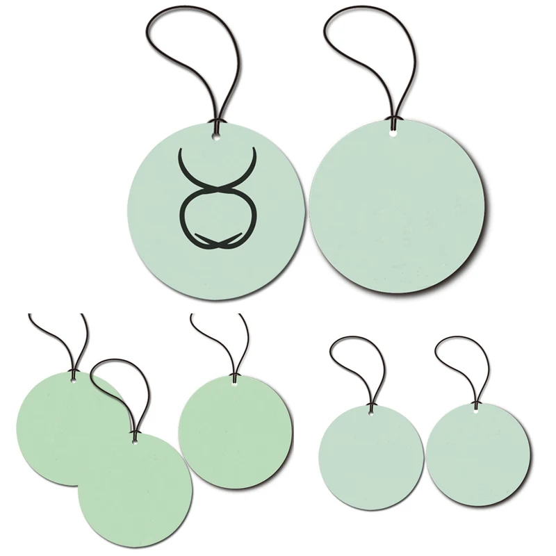 Custom Shaped Paper Hanging Air Freshener 1