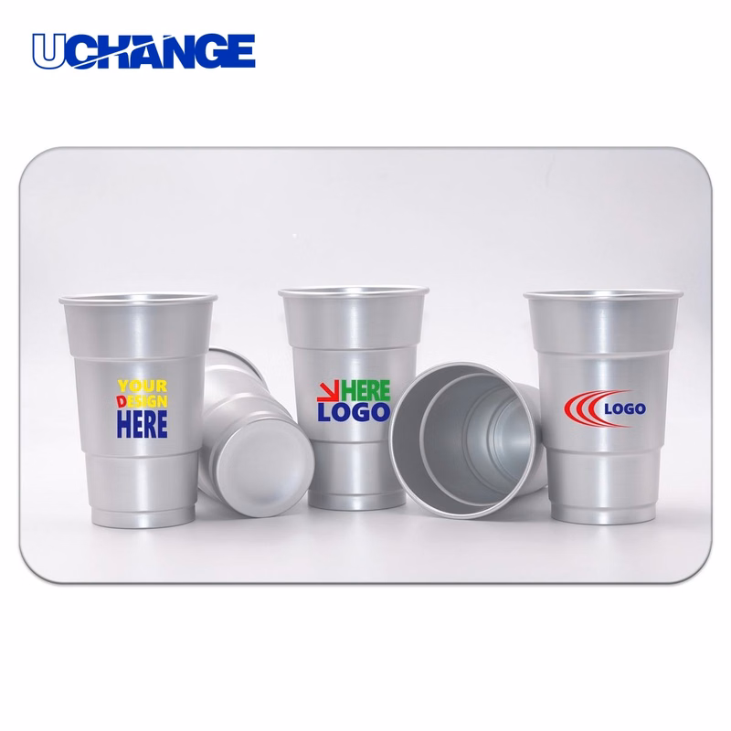 Aluminum Cup Container for Branding (16oz)