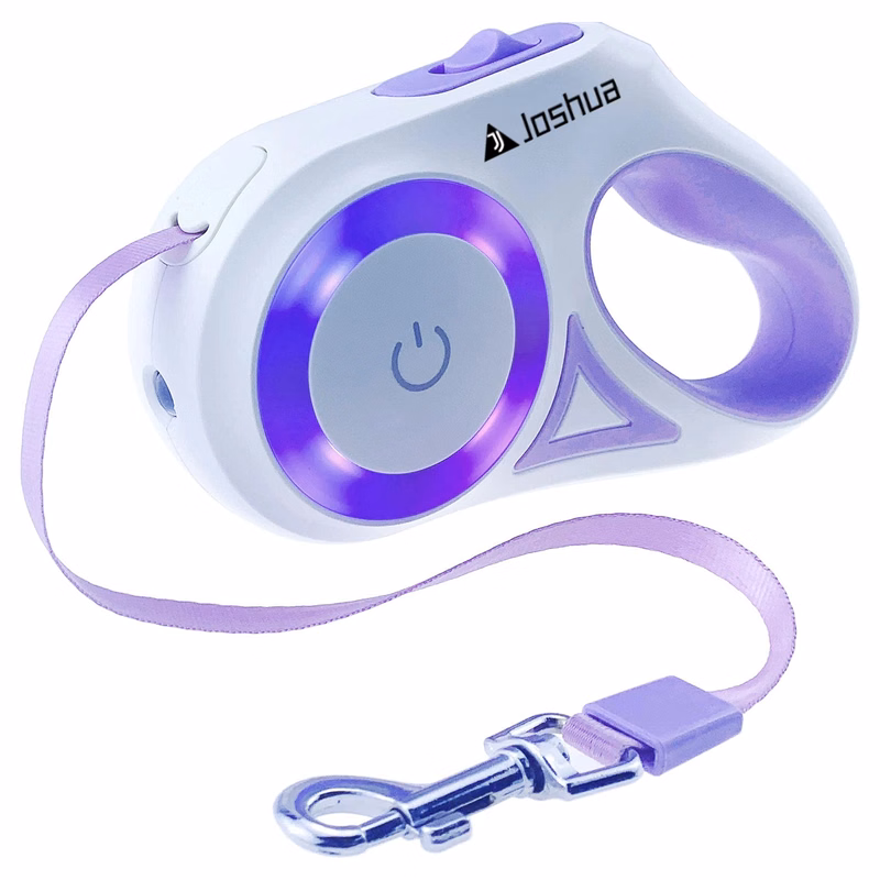 Retractable Dogs Leashes With Led Bright Flashlight
