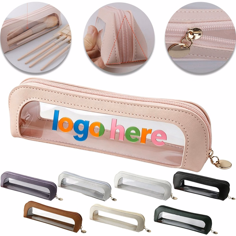 Clear PVC Panel Makeup Storage Bag