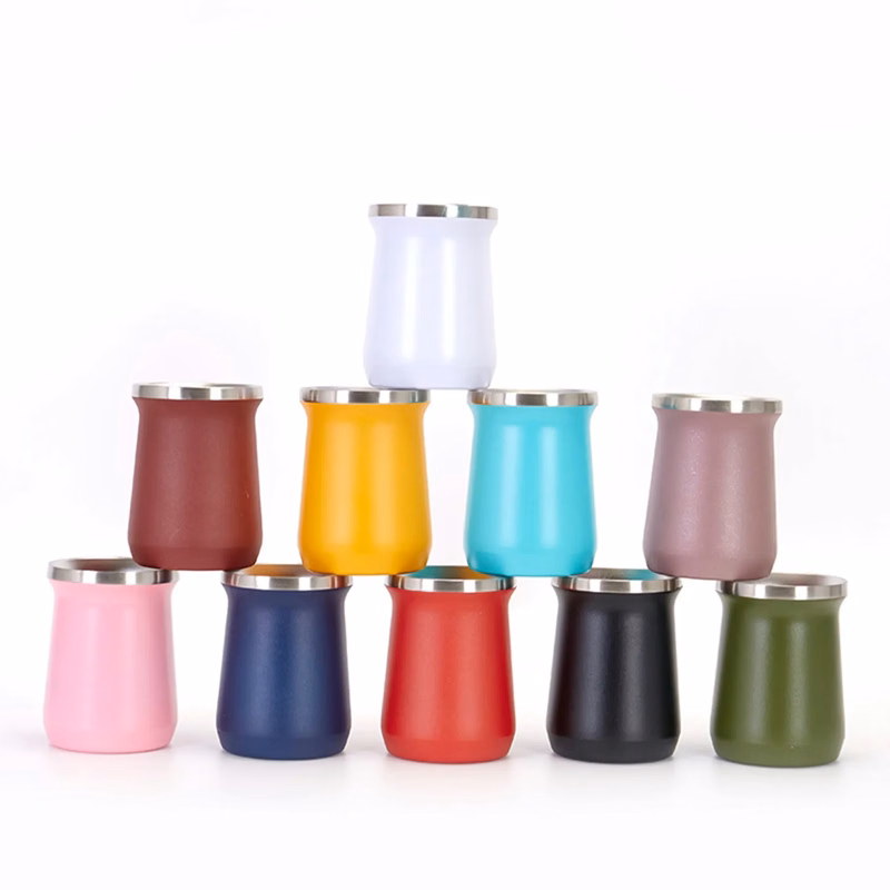 9 Oz. Double Wall Insulated Stainless Steel Cup