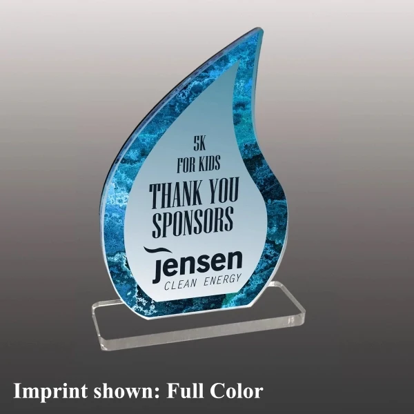 Acrylic Flame Award - Full Color 1