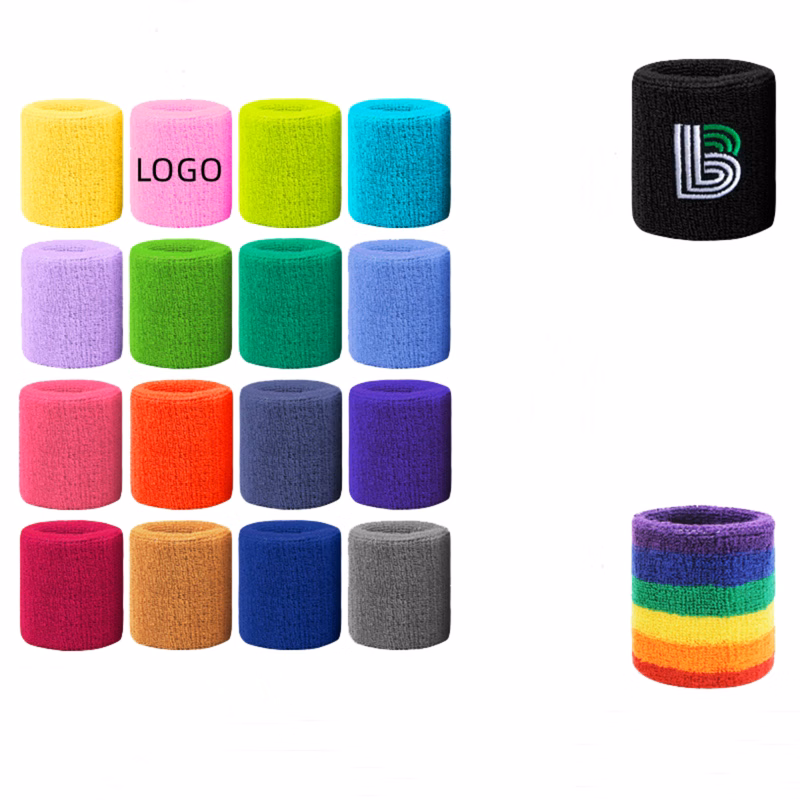 Athletic Towel Wristbands for Sport MOQ 50PCS