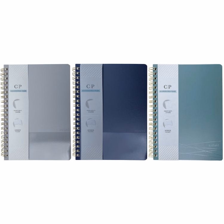 Executive Personal Books - 3 Colors 7" x 5"