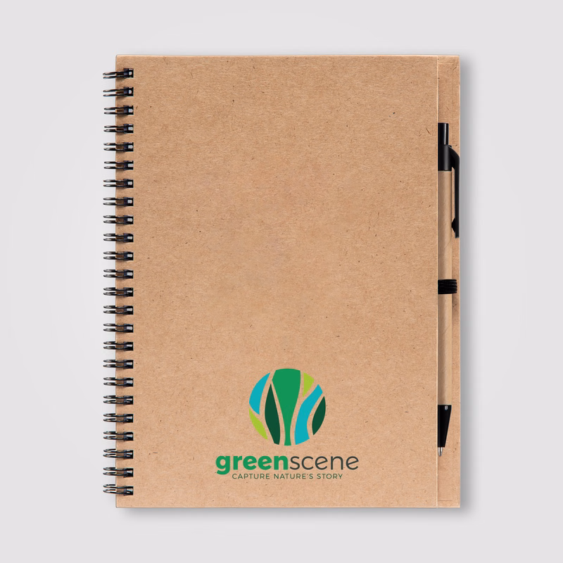 Hawken - Recycled Journal & Kraft Pen Set