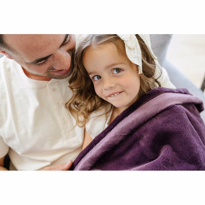 Lush Aubergine-Toddler Luxury Blanket (40x60)