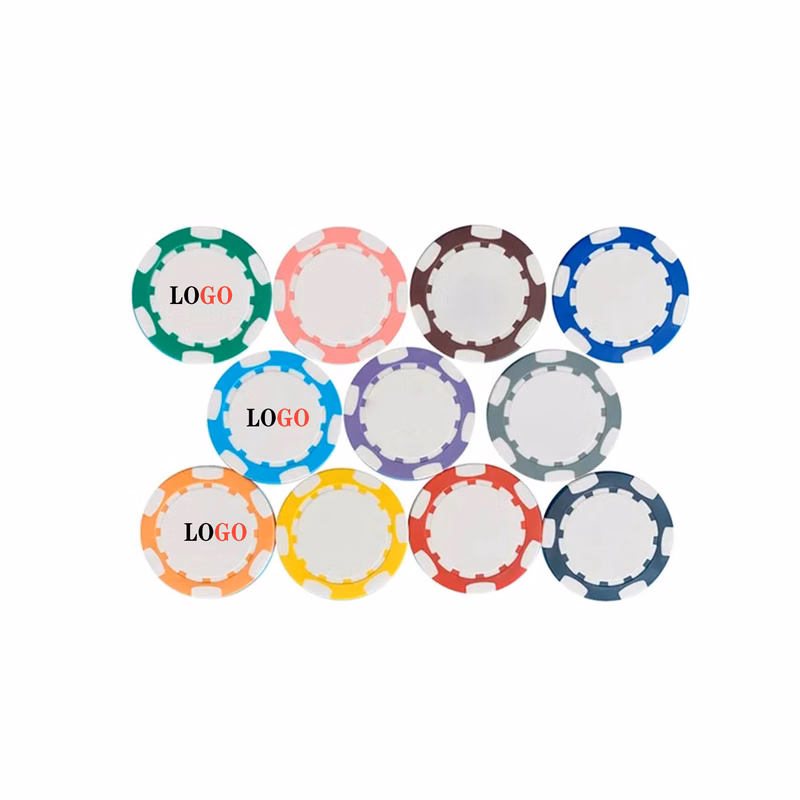 Full Color Poker Chips Game Currency