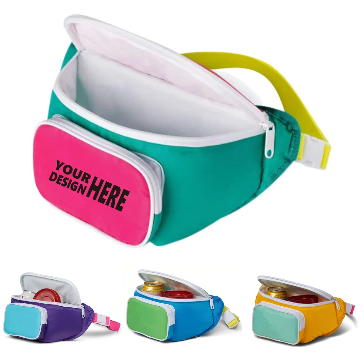 Sports Insulated Waist Pack for Ice Pack Storage 1
