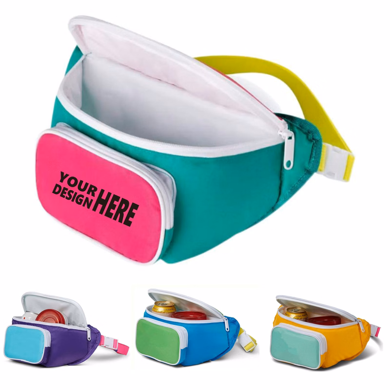 Sports Insulated Waist Pack for Ice Pack Storage