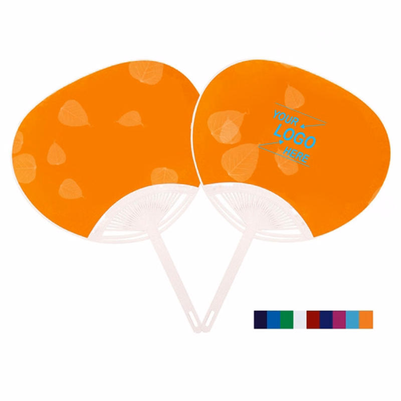 Black Plastic Hand Fan