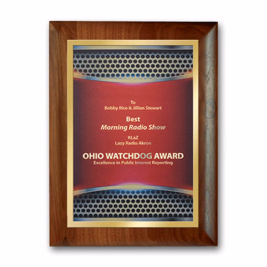 SpectraPrint™ Plaque - Rolled Edge Gold