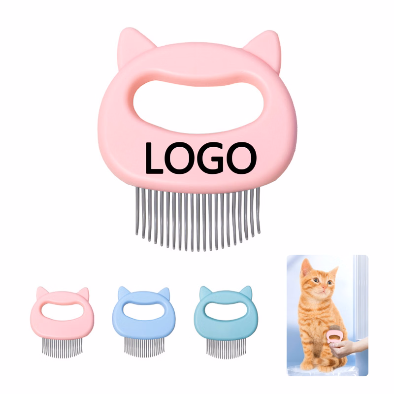 Pet Hair Removal Comb Shell Shape Cat Dog