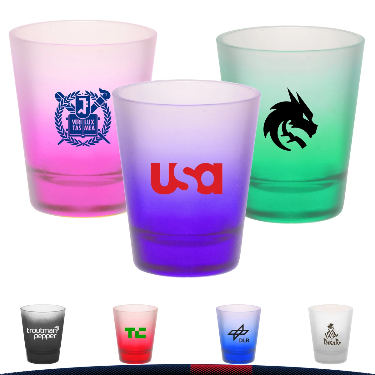 1.75 oz. Blix Frosted Shot Glass 1