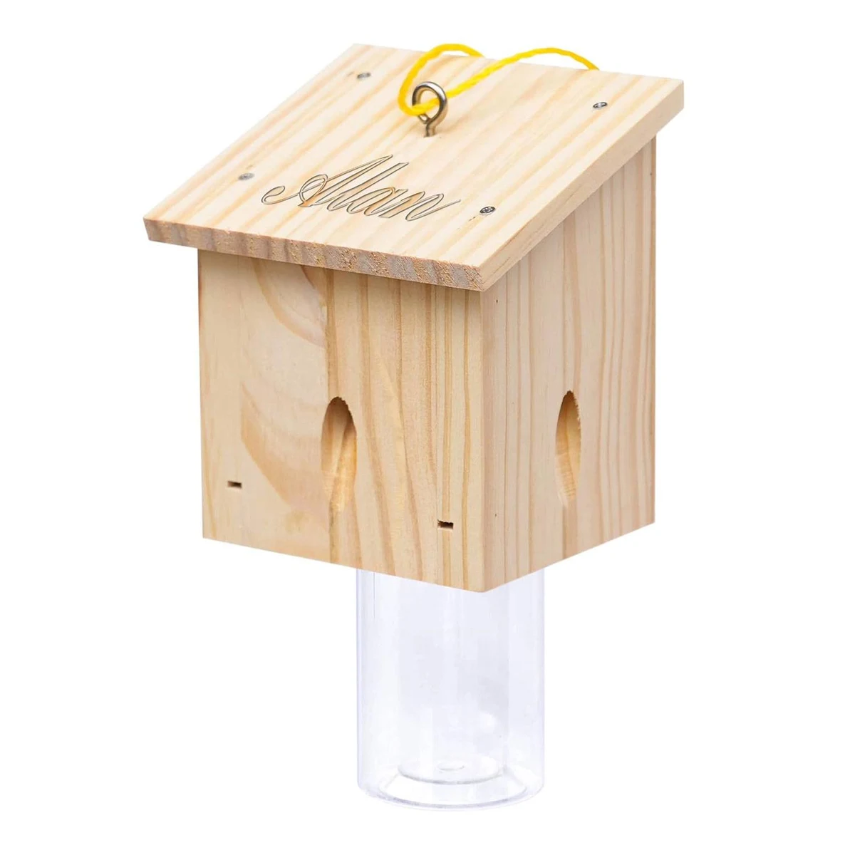 Durable And usful Carpenter Wood Bee Trap Cabin Outside 1