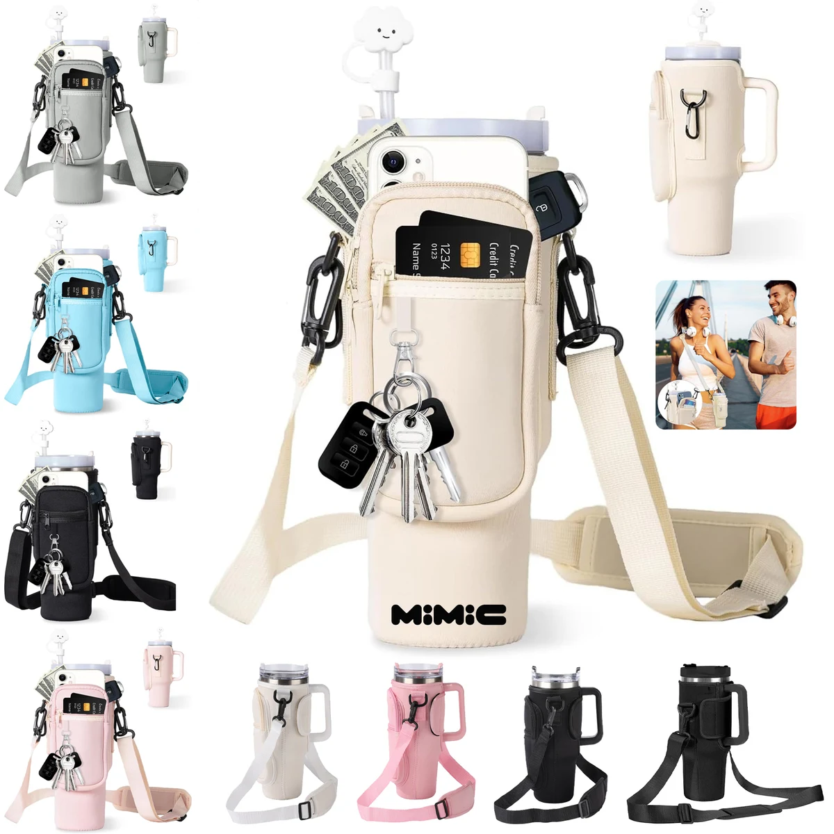 40oz Tumbler Carrier Bag 1