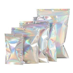 Resealable Laser Packaging Ziplock Mylar Bags 1