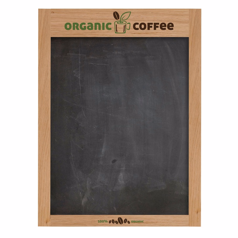 Framed 18x24 Wall Chalkboard- 3" Header