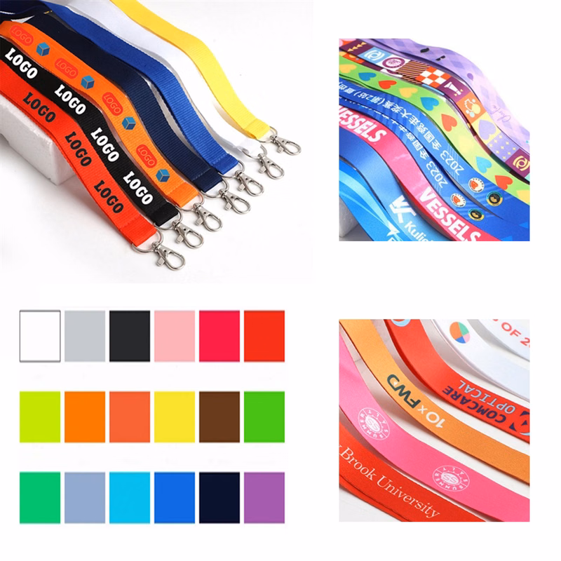 Vibrant Full Color Polyester Neck Lanyard