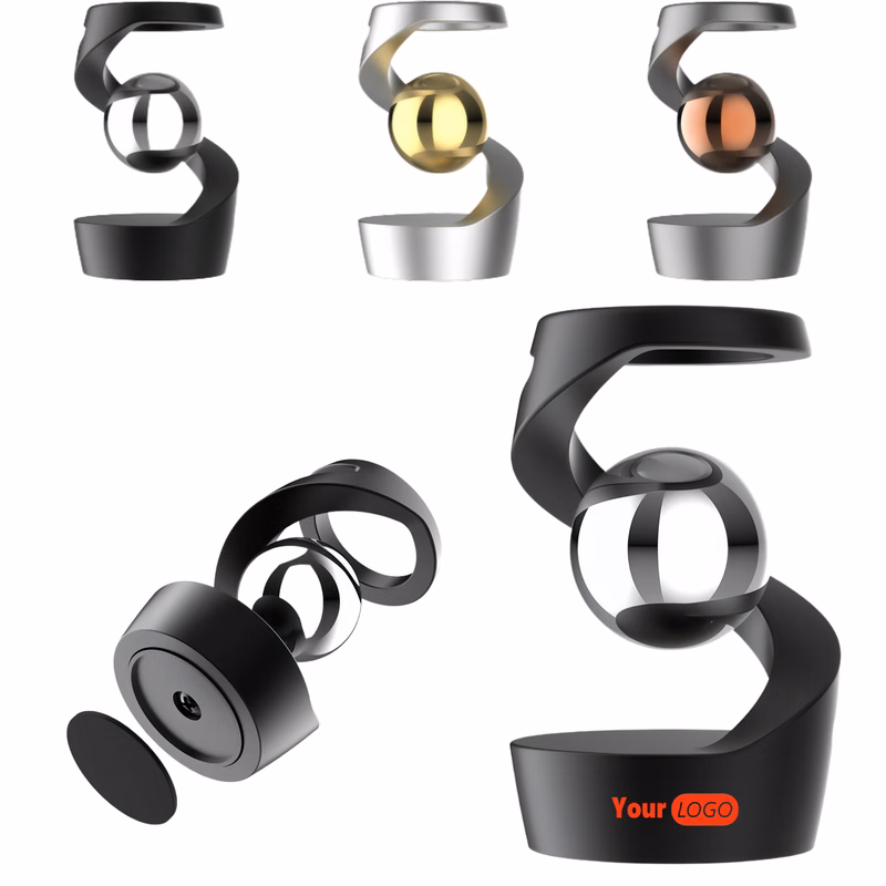 Decompression Floating Stainless Steel Gyroscope Ornament
