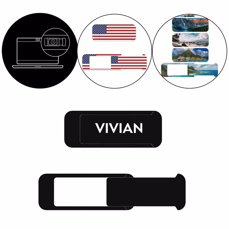 Slim Rectangular Webcam Cover