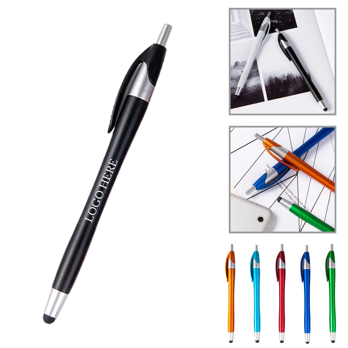 MOQ100 Retractable Ballpoint Pens 1