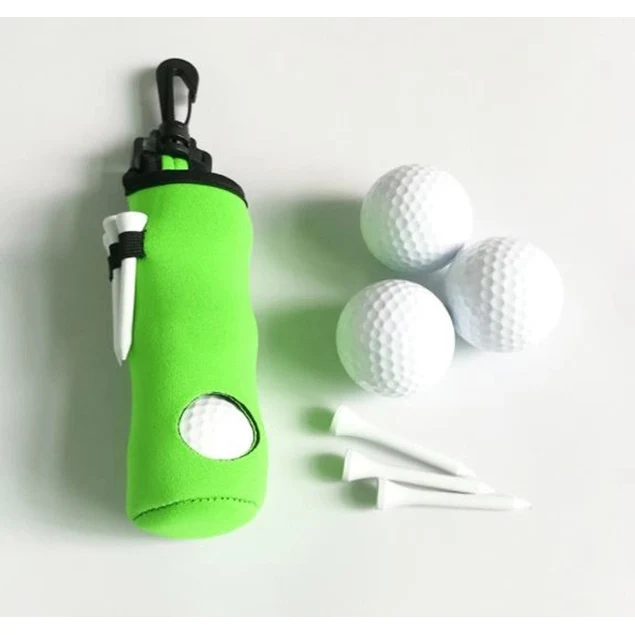 Neoprene Pouch Bag Golf Organizer for Ball and Tee 1