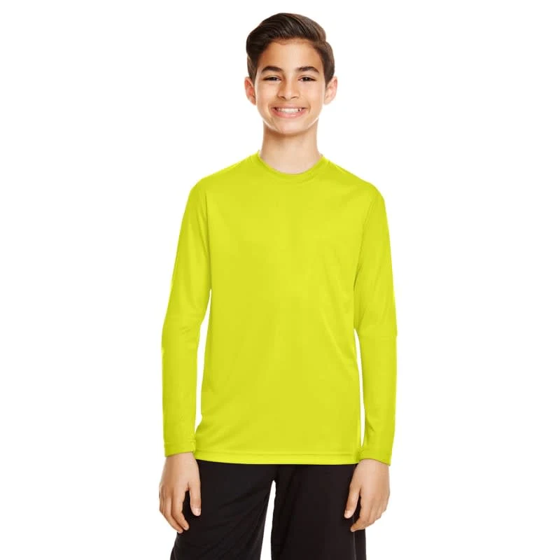 Team 365 Youth Zone Performance Long-Sleeve T-Shirt 1