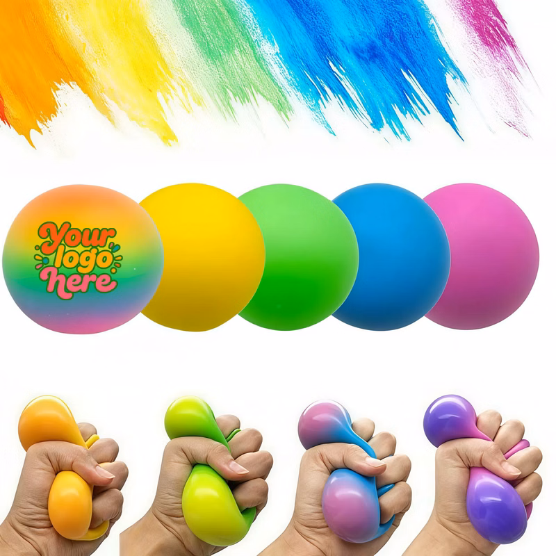 MOQ 25 Color Changing TPR Stress Ball Sensory Fidget Toy