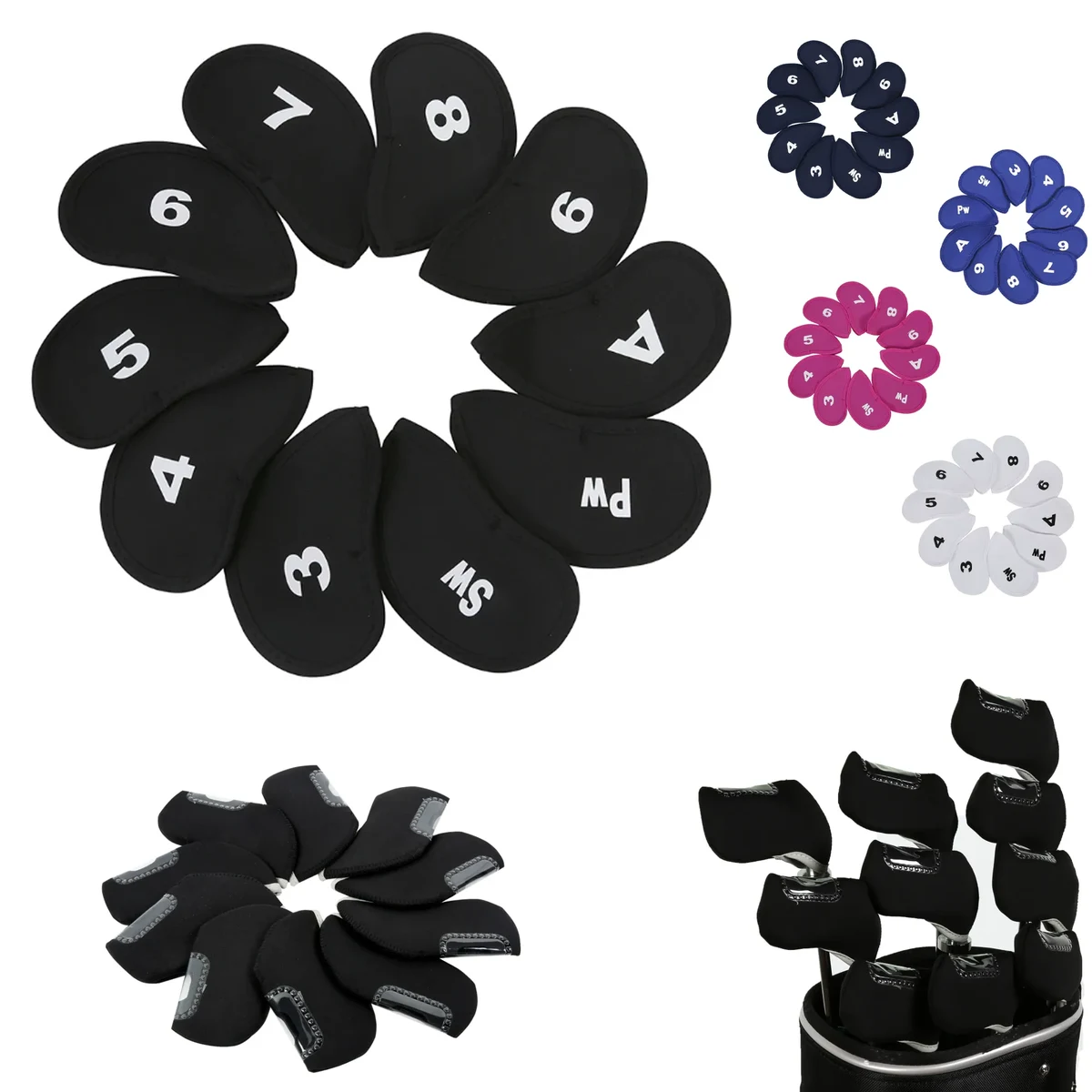 Golf Club Headcover Set 1