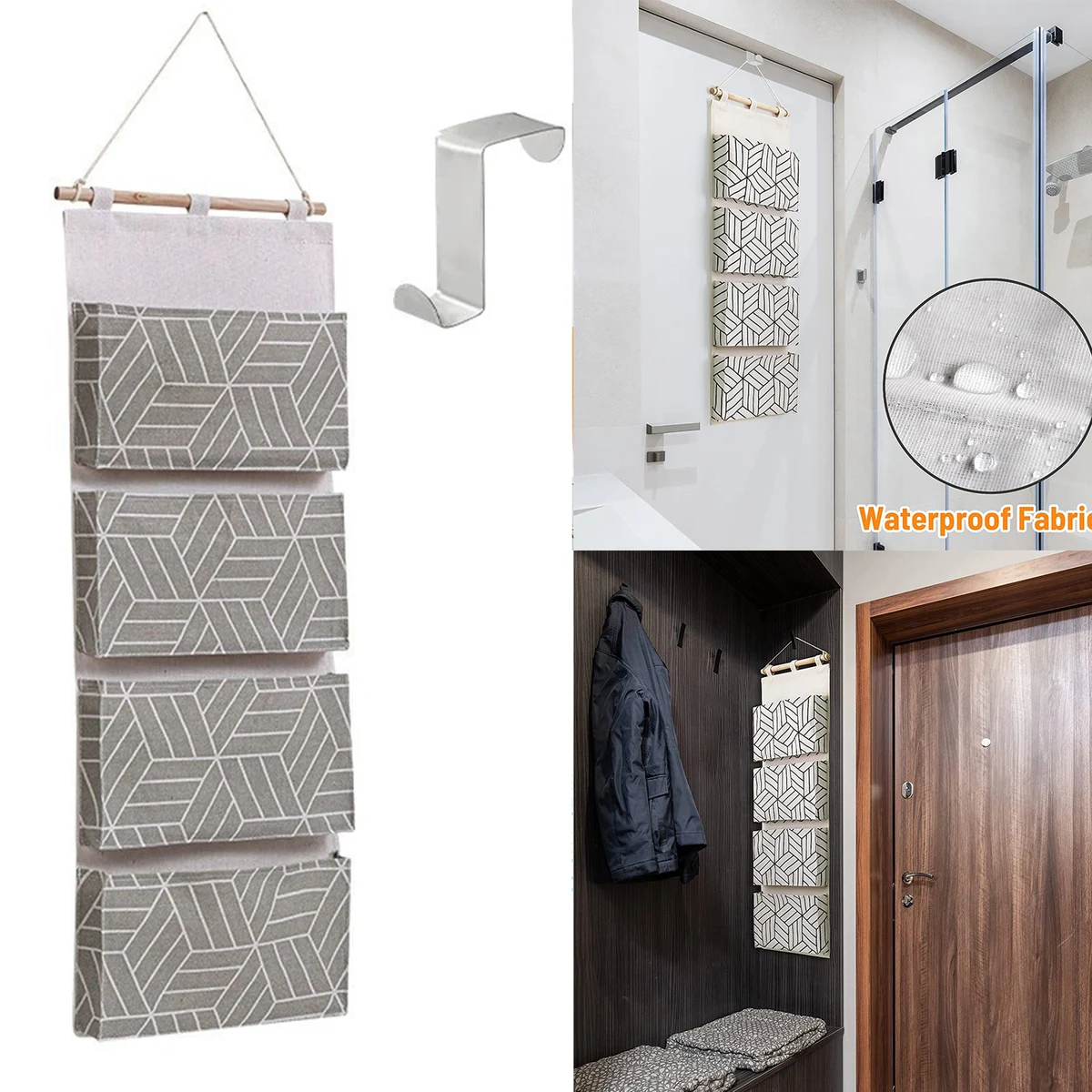 Over Door Hanging Storage Bag 1