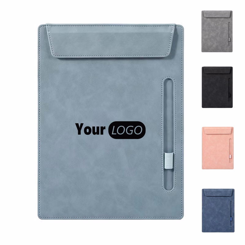 A4 Size PU Document Folder With Pen Slot
