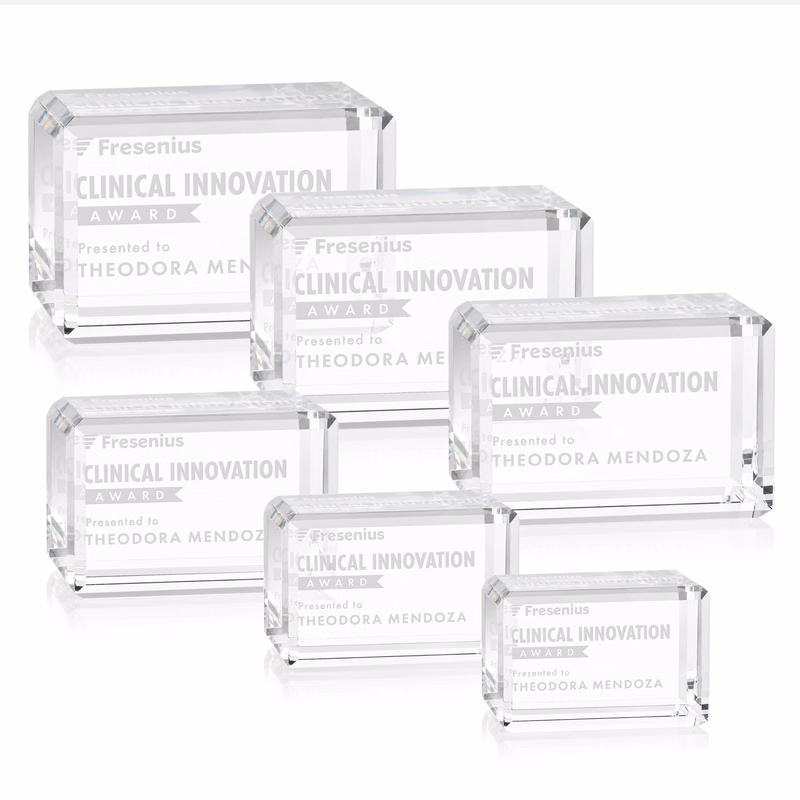 Fulton Cube Award - Horizontal