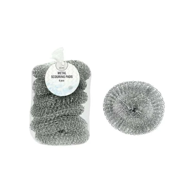 Bonita Home Metal Scouring Pads 6ct 1