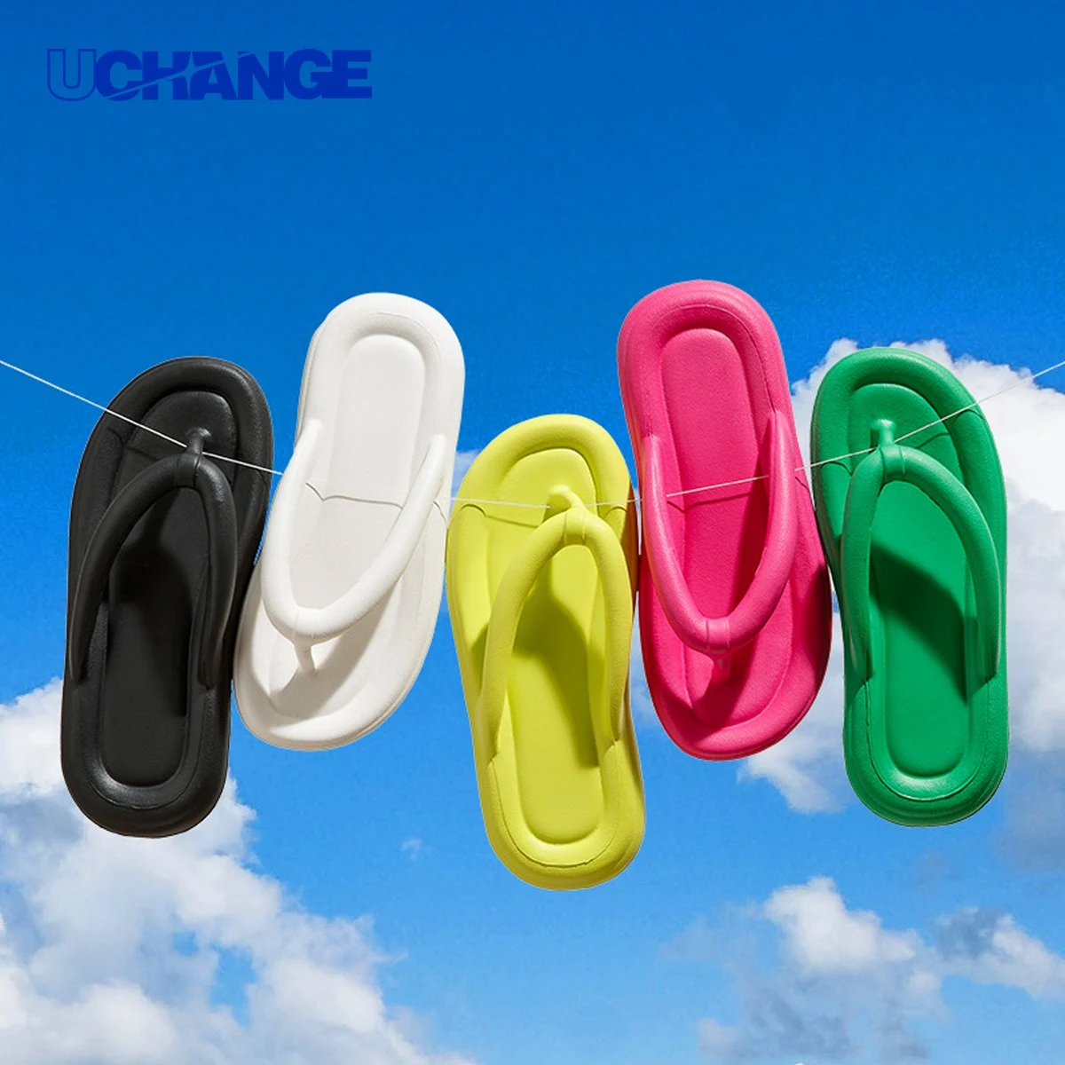 Plastic Flip-Flops for Women for Casual Wear 1