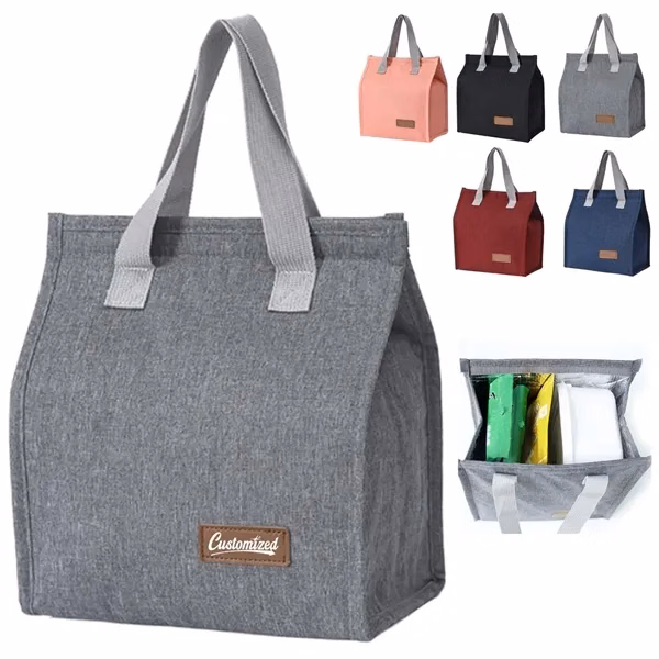 Custom 8L Insulated Lunch Tote with Handles — Daily Commute & School Giveaway